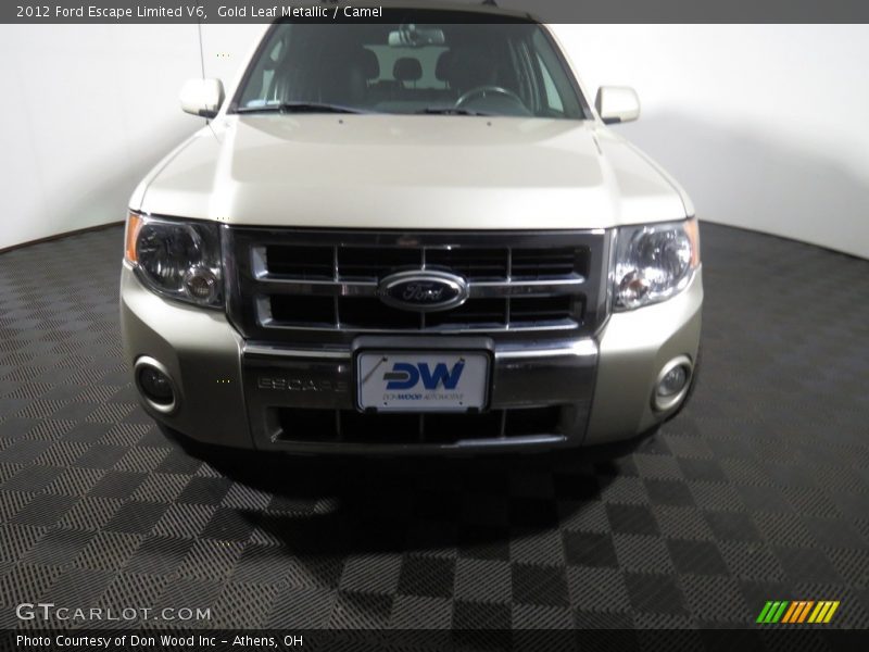 Gold Leaf Metallic / Camel 2012 Ford Escape Limited V6