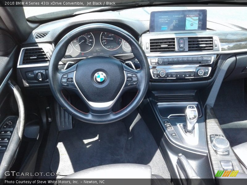 Jet Black / Black 2018 BMW 4 Series 430i xDrive Convertible