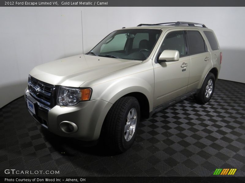 Gold Leaf Metallic / Camel 2012 Ford Escape Limited V6