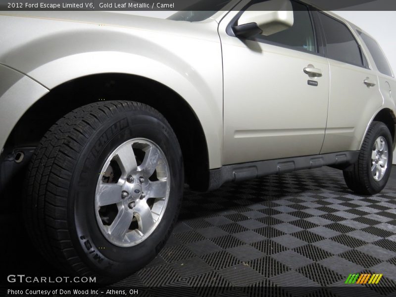 Gold Leaf Metallic / Camel 2012 Ford Escape Limited V6