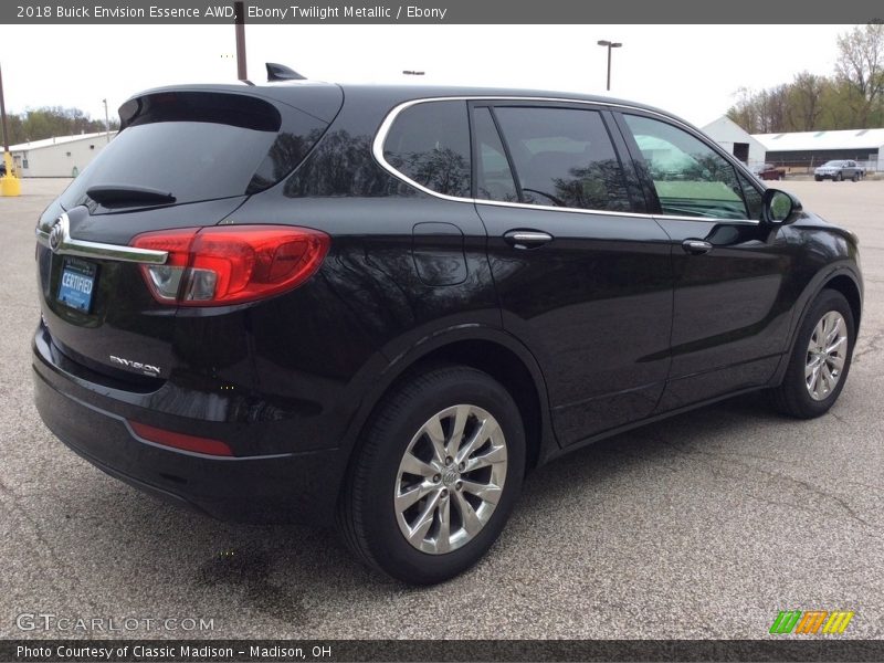 Ebony Twilight Metallic / Ebony 2018 Buick Envision Essence AWD