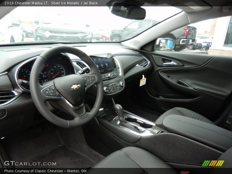Silver Ice Metallic / Jet Black 2019 Chevrolet Malibu LT