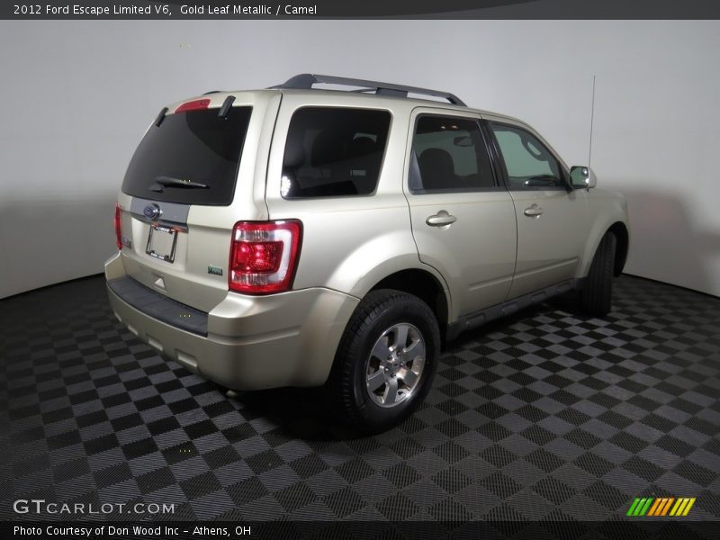 Gold Leaf Metallic / Camel 2012 Ford Escape Limited V6