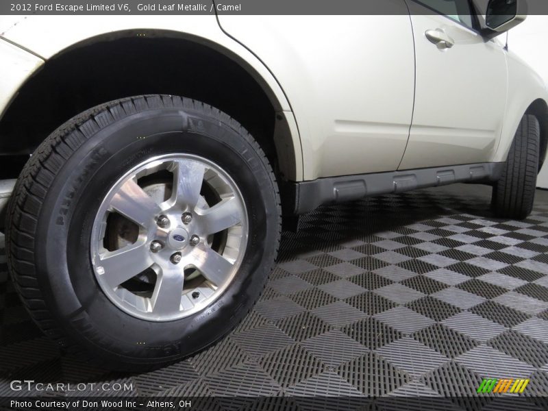 Gold Leaf Metallic / Camel 2012 Ford Escape Limited V6