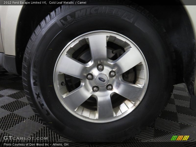 Gold Leaf Metallic / Camel 2012 Ford Escape Limited V6