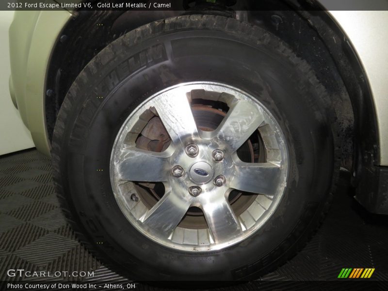 Gold Leaf Metallic / Camel 2012 Ford Escape Limited V6