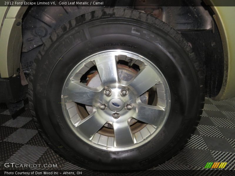Gold Leaf Metallic / Camel 2012 Ford Escape Limited V6
