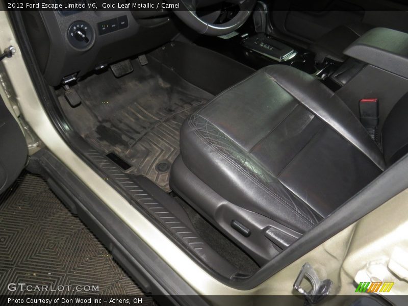 Gold Leaf Metallic / Camel 2012 Ford Escape Limited V6