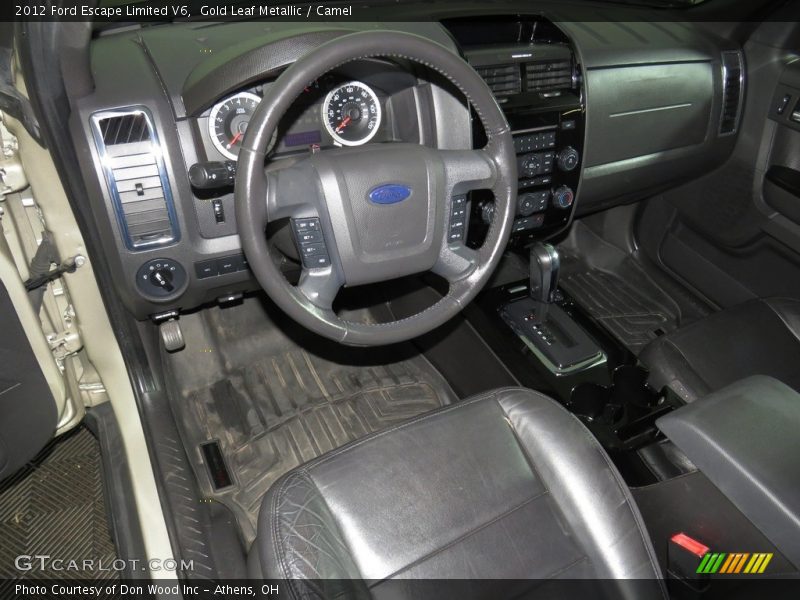 Gold Leaf Metallic / Camel 2012 Ford Escape Limited V6