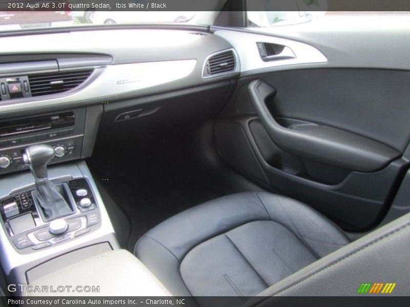 Ibis White / Black 2012 Audi A6 3.0T quattro Sedan