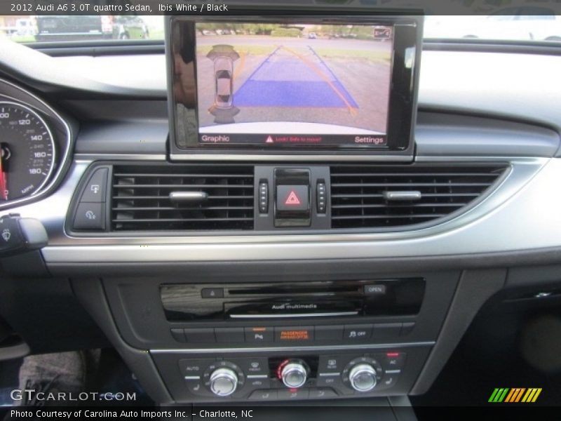 Ibis White / Black 2012 Audi A6 3.0T quattro Sedan