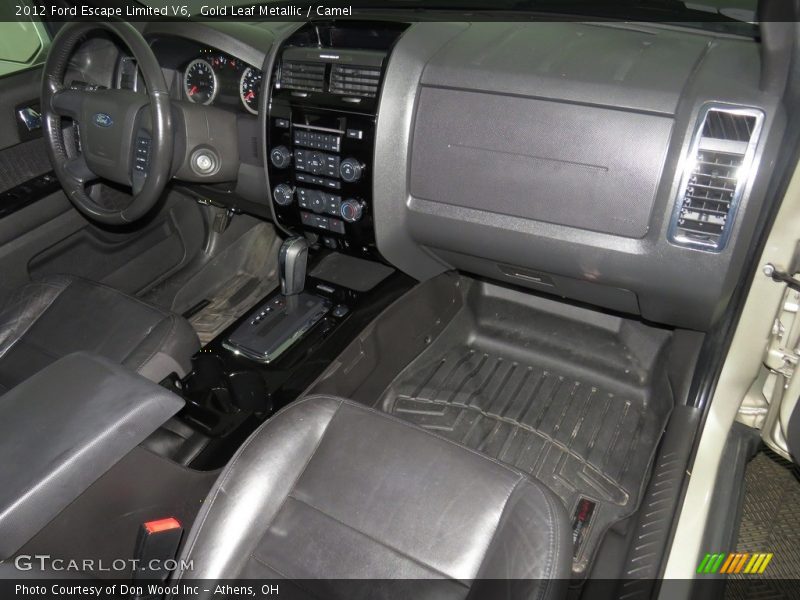 Gold Leaf Metallic / Camel 2012 Ford Escape Limited V6