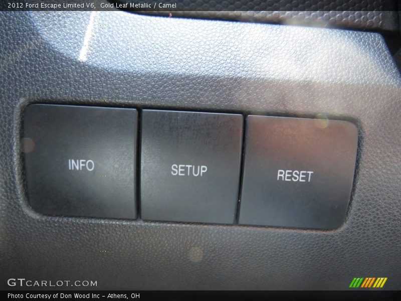 Gold Leaf Metallic / Camel 2012 Ford Escape Limited V6