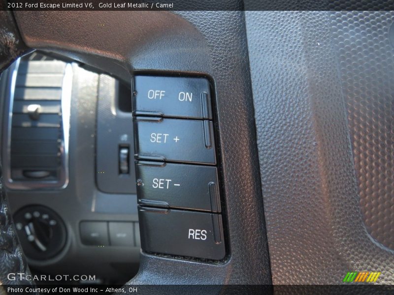 Gold Leaf Metallic / Camel 2012 Ford Escape Limited V6
