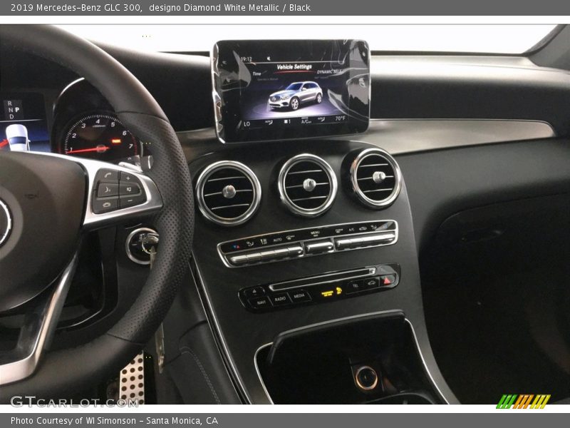 designo Diamond White Metallic / Black 2019 Mercedes-Benz GLC 300
