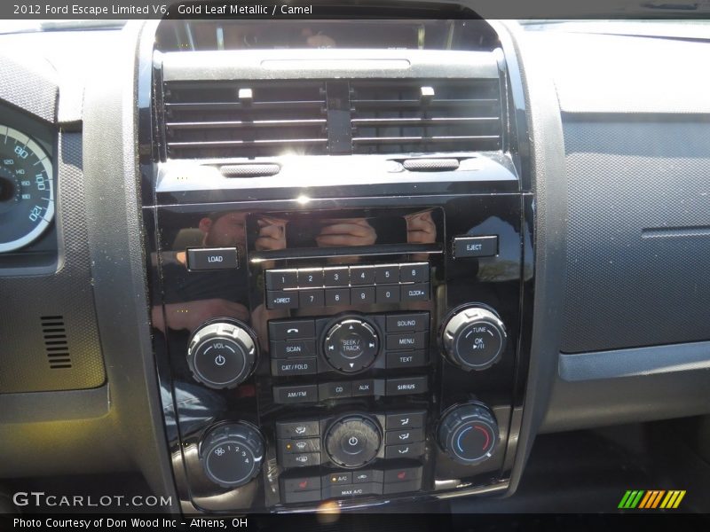 Gold Leaf Metallic / Camel 2012 Ford Escape Limited V6