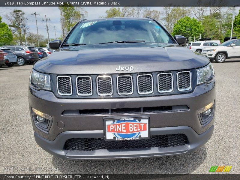 Granite Crystal Metallic / Black 2019 Jeep Compass Latitude 4x4