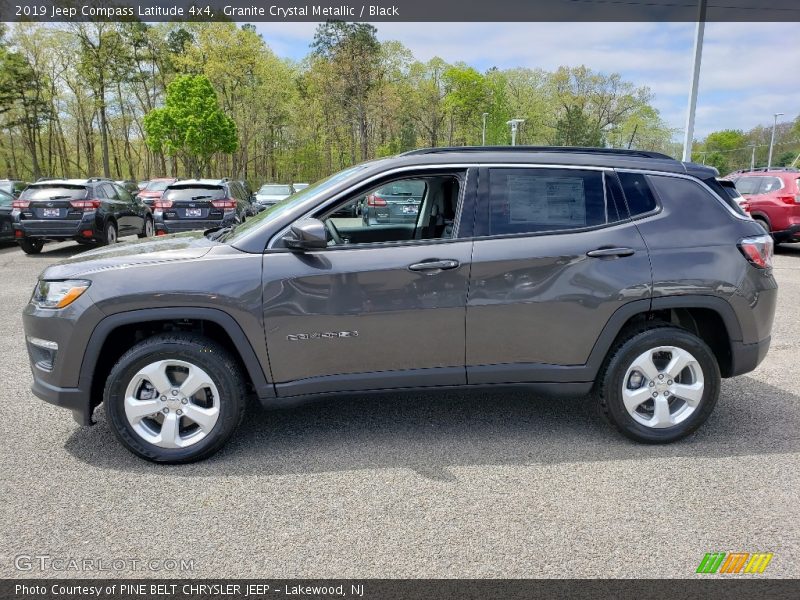 Granite Crystal Metallic / Black 2019 Jeep Compass Latitude 4x4