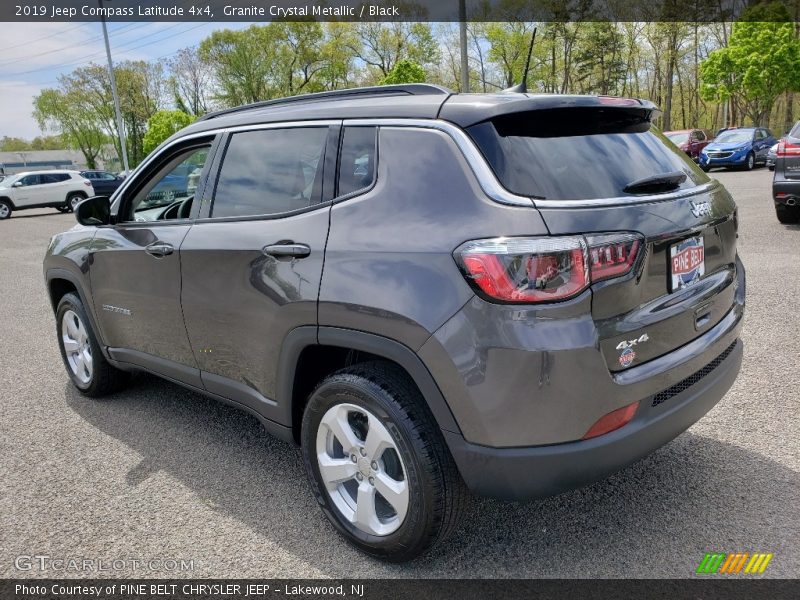 Granite Crystal Metallic / Black 2019 Jeep Compass Latitude 4x4