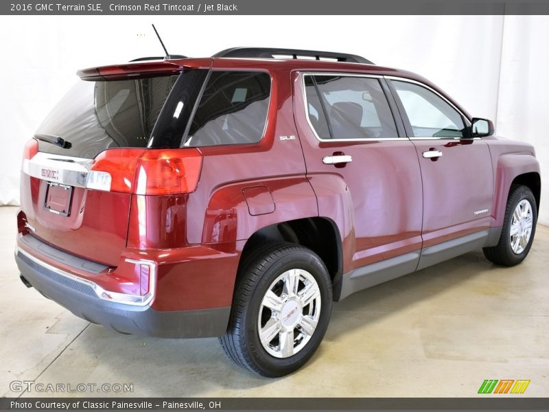Crimson Red Tintcoat / Jet Black 2016 GMC Terrain SLE