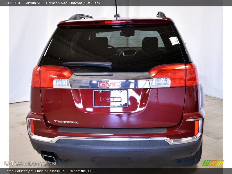 Crimson Red Tintcoat / Jet Black 2016 GMC Terrain SLE