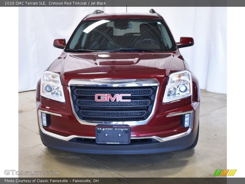 Crimson Red Tintcoat / Jet Black 2016 GMC Terrain SLE