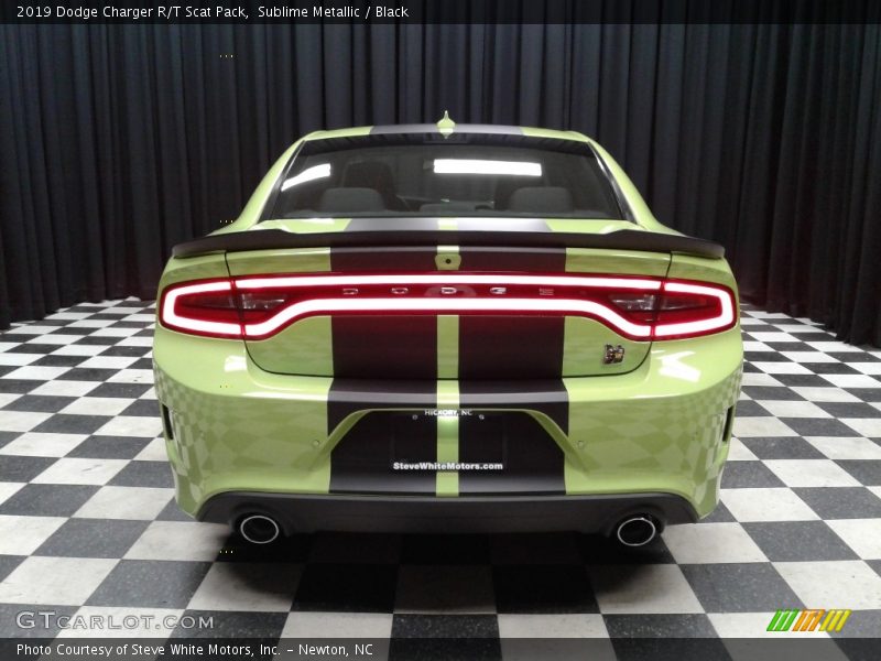 Sublime Metallic / Black 2019 Dodge Charger R/T Scat Pack