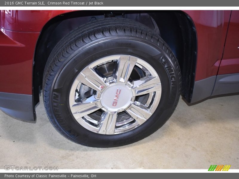 Crimson Red Tintcoat / Jet Black 2016 GMC Terrain SLE