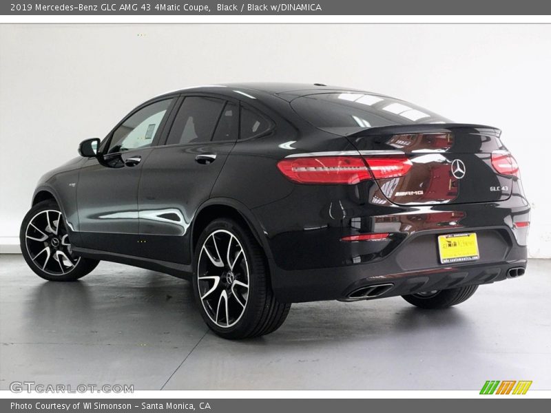 Black / Black w/DINAMICA 2019 Mercedes-Benz GLC AMG 43 4Matic Coupe