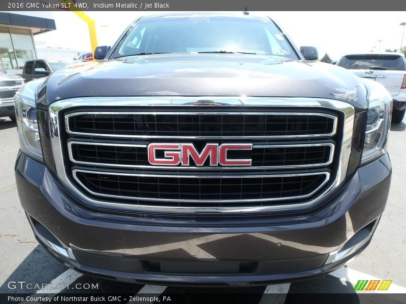 Iridium Metallic / Jet Black 2016 GMC Yukon SLT 4WD