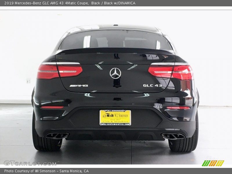 Black / Black w/DINAMICA 2019 Mercedes-Benz GLC AMG 43 4Matic Coupe