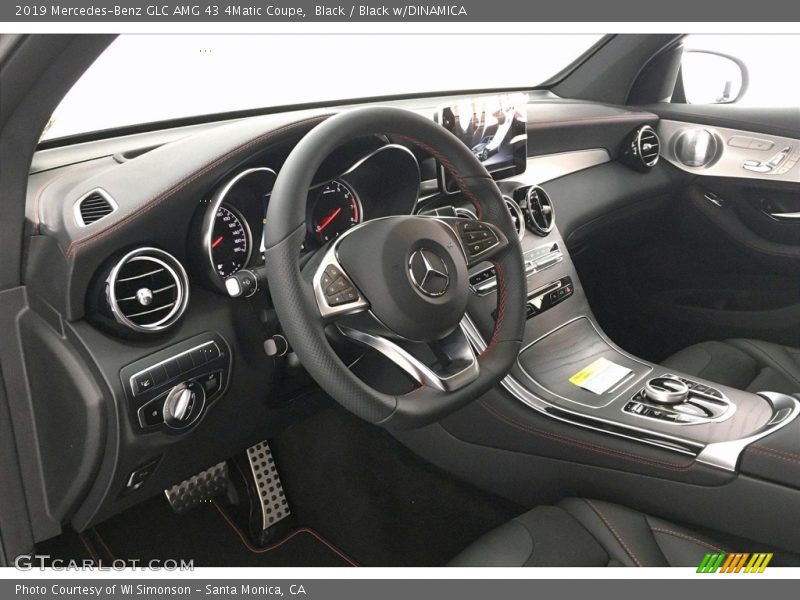 Dashboard of 2019 GLC AMG 43 4Matic Coupe