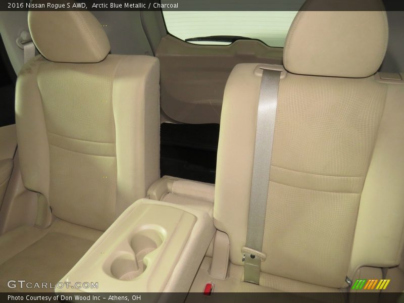 Arctic Blue Metallic / Charcoal 2016 Nissan Rogue S AWD