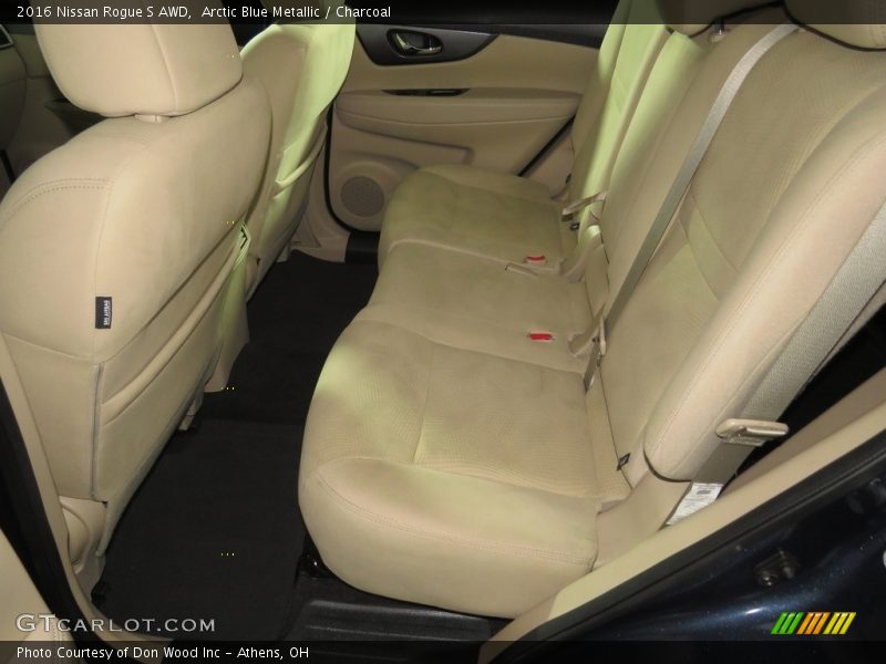 Arctic Blue Metallic / Charcoal 2016 Nissan Rogue S AWD