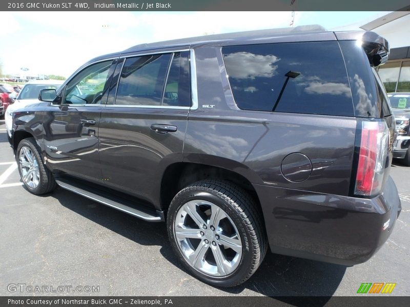 Iridium Metallic / Jet Black 2016 GMC Yukon SLT 4WD