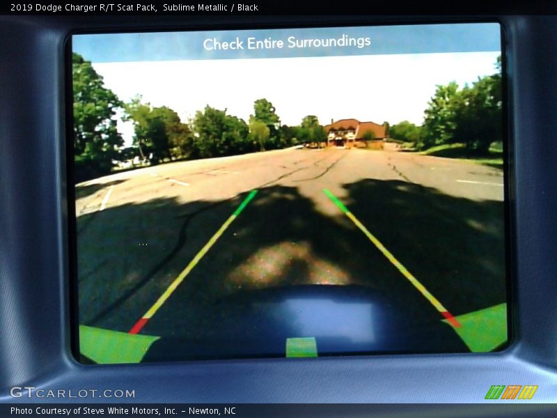 Sublime Metallic / Black 2019 Dodge Charger R/T Scat Pack