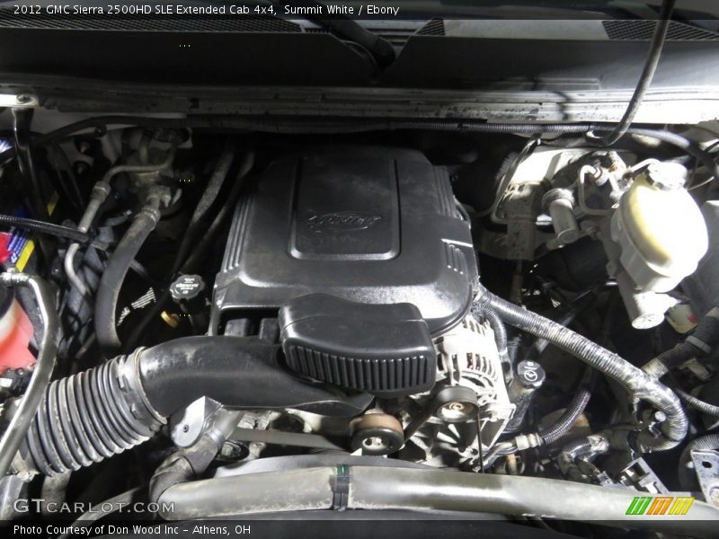 Summit White / Ebony 2012 GMC Sierra 2500HD SLE Extended Cab 4x4