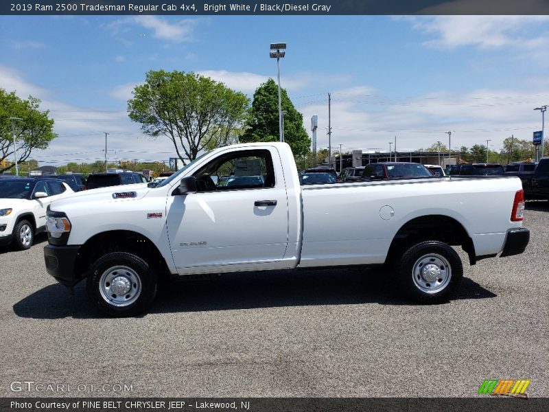  2019 2500 Tradesman Regular Cab 4x4 Bright White