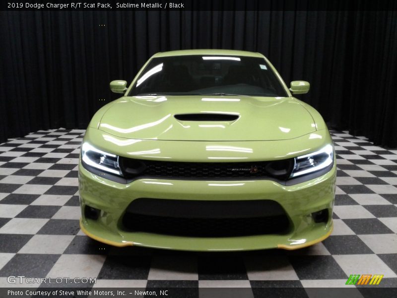Sublime Metallic / Black 2019 Dodge Charger R/T Scat Pack