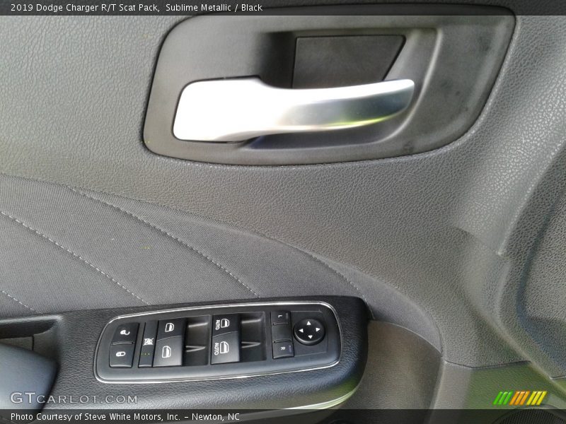 Sublime Metallic / Black 2019 Dodge Charger R/T Scat Pack
