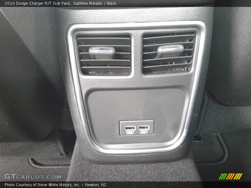 Sublime Metallic / Black 2019 Dodge Charger R/T Scat Pack