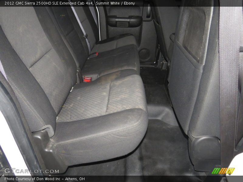 Summit White / Ebony 2012 GMC Sierra 2500HD SLE Extended Cab 4x4