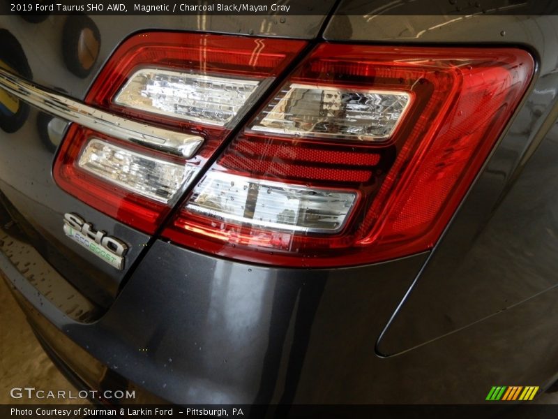 Magnetic / Charcoal Black/Mayan Gray 2019 Ford Taurus SHO AWD
