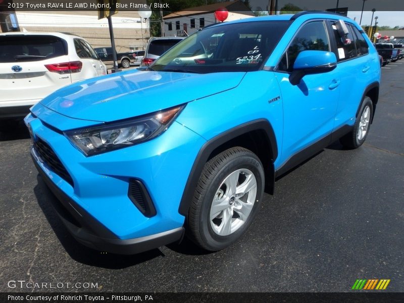  2019 RAV4 LE AWD Hybrid Blue Flame