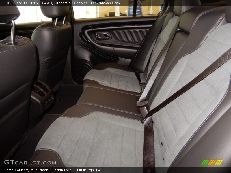 Rear Seat of 2019 Taurus SHO AWD