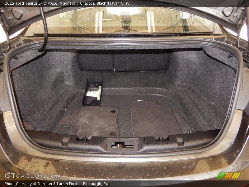  2019 Taurus SHO AWD Trunk