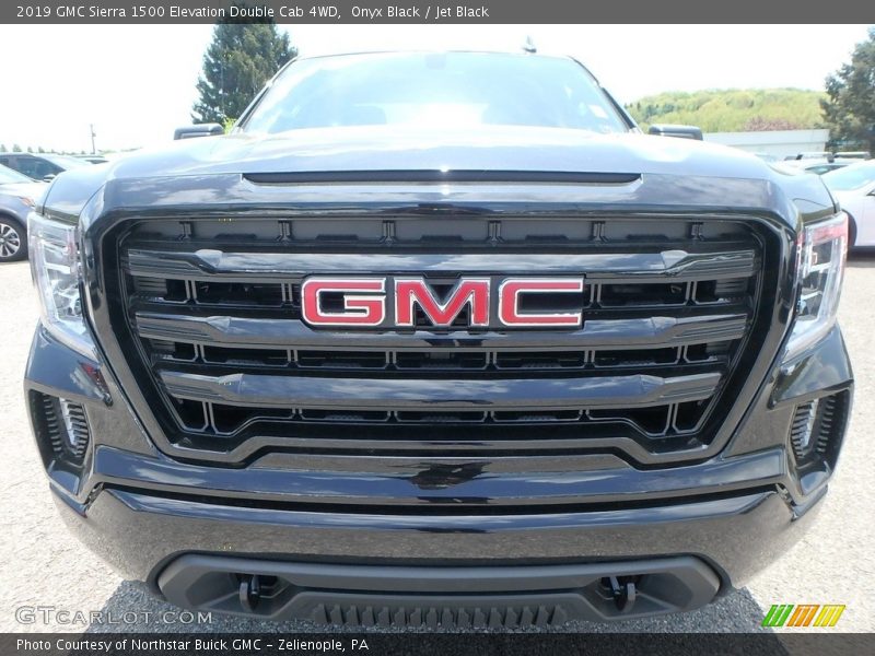 Onyx Black / Jet Black 2019 GMC Sierra 1500 Elevation Double Cab 4WD