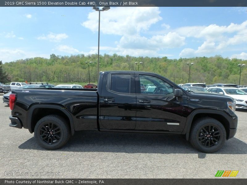 Onyx Black / Jet Black 2019 GMC Sierra 1500 Elevation Double Cab 4WD