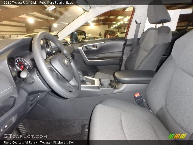 Ruby Flare Pearl / Black 2019 Toyota RAV4 XLE