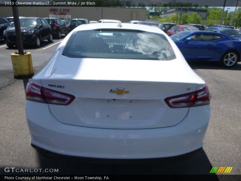 Summit White / Jet Black 2019 Chevrolet Malibu LT